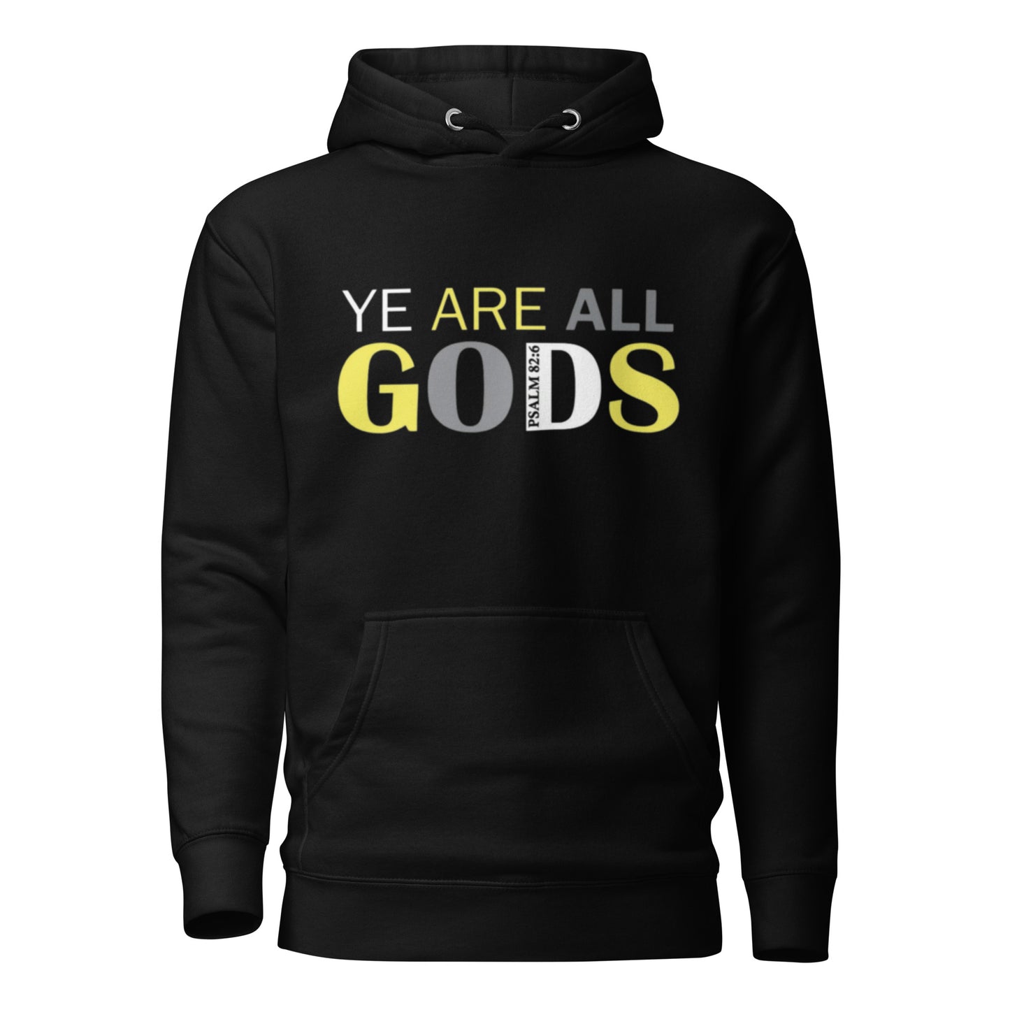 Ye Are All GODS Tri-color Hoodie